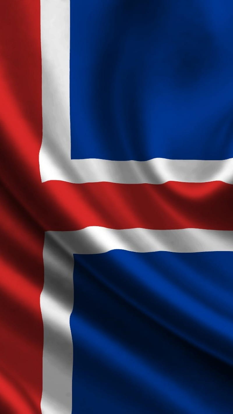 Iceland Flag, HD phone wallpaper