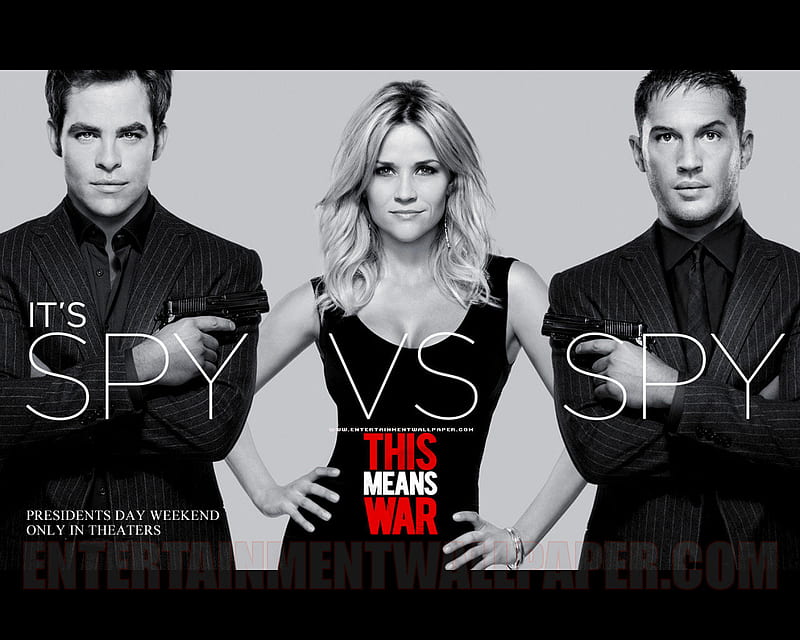 this means war, movies, reese witherspoon, chris pine, HD wallpaper