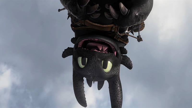 Movie, Toothless (How To Train Your Dragon), How To Train Your Dragon, How To Train Your Dragon 2, HD wallpaper
