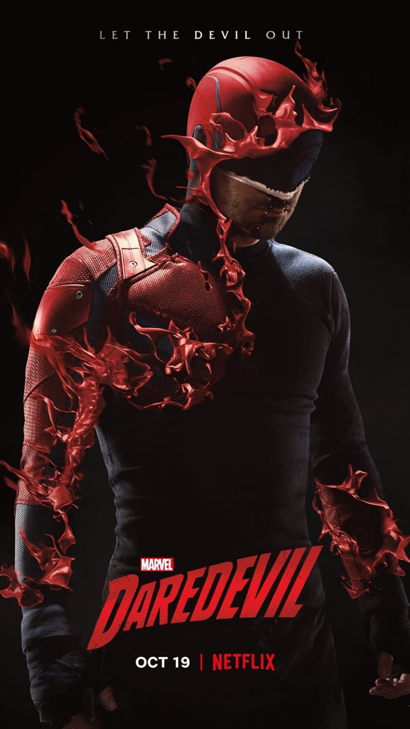 Daredevil, netflix, marvel, thanos, spiderman, social, HD phone wallpaper