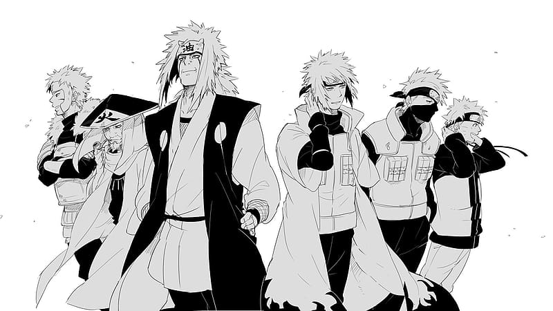 Minato Namikaze Naruto Uzumaki Jiraiya Kakashi Hatake Rasengan, naruto,  Papel De Parede De Computador, Desenho Animado png