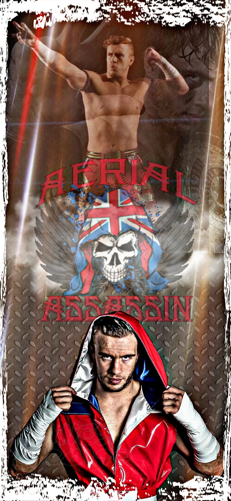 Aerial Assassin , will ospreay, njpw, wrestling, chaos, fly, HD phone wallpaper