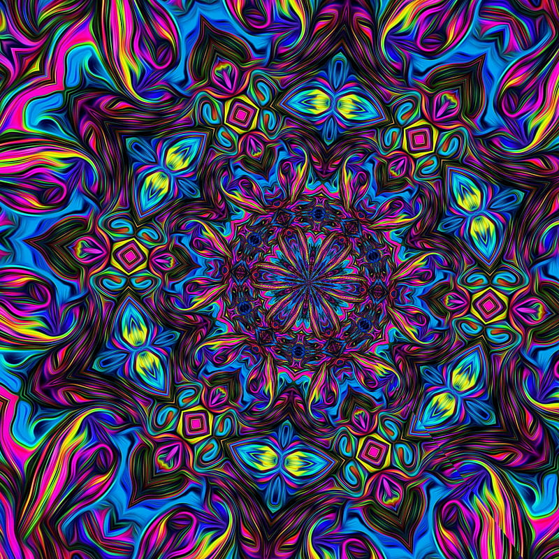 Kaleidoscope Me Color Pattern Hd Phone Wallpaper Peakpx