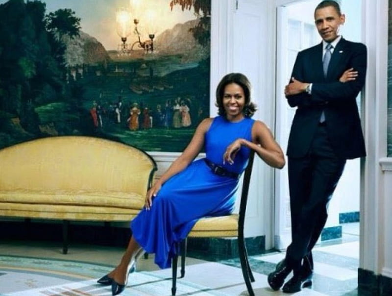 Obama, Barack, President, Michelle, The Obamas, HD wallpaper