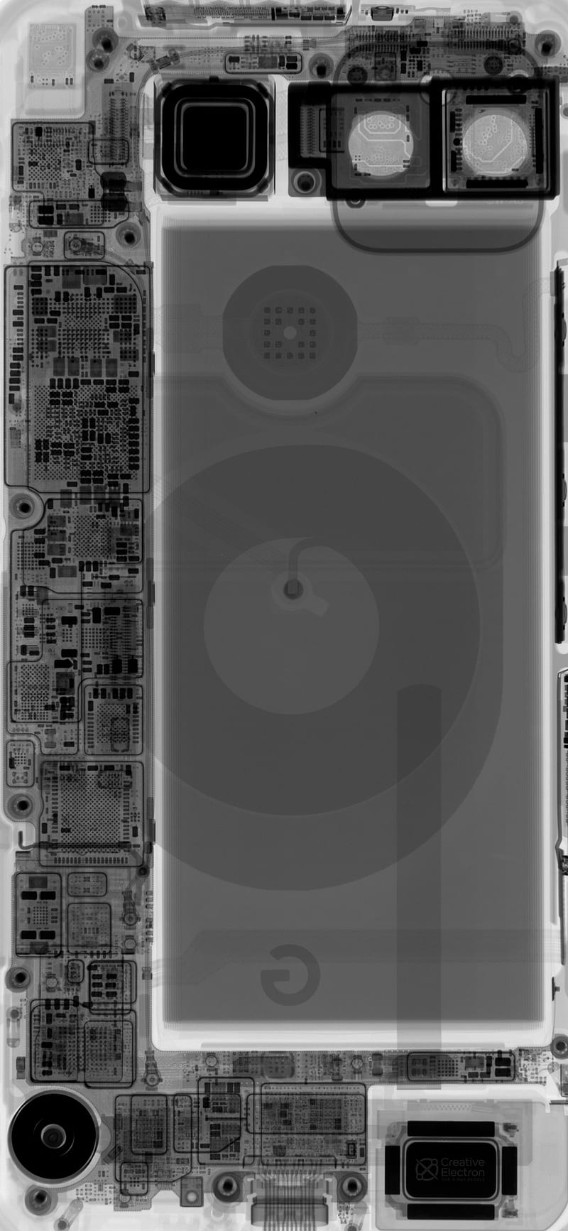 Pixel 5 x-ray, insise, HD phone wallpaper