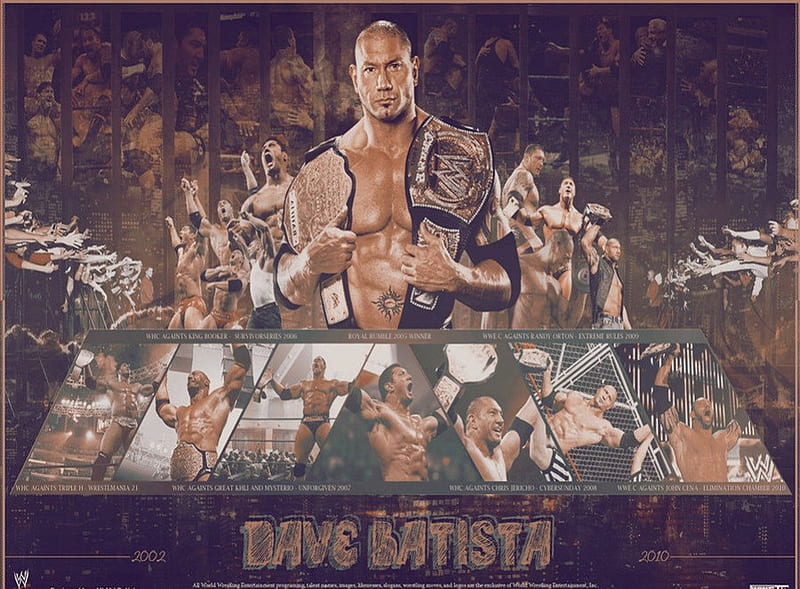 Dave Bautista (Mma, Wrestler) Actor Poster - Lost Posters