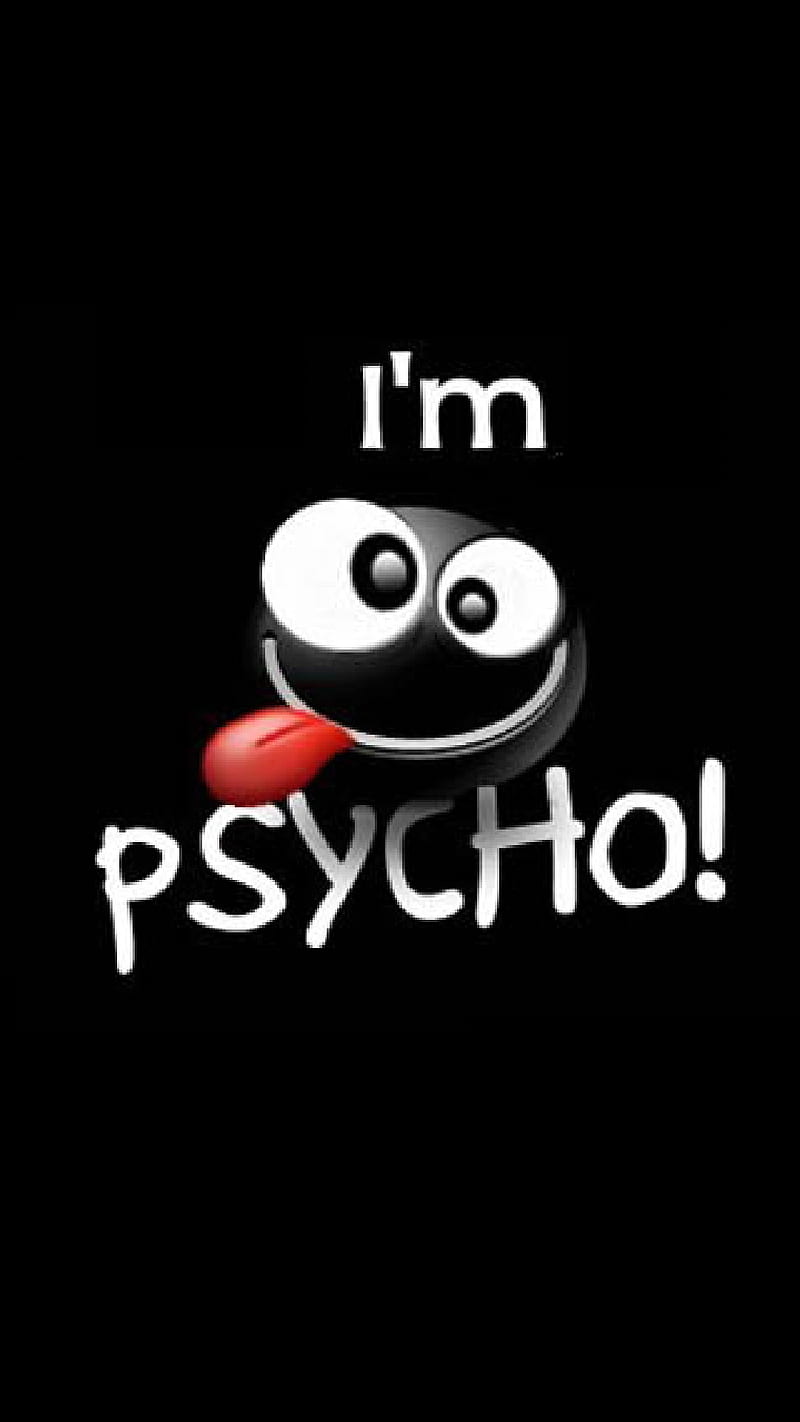 psycho, funny face, HD mobile wallpaper