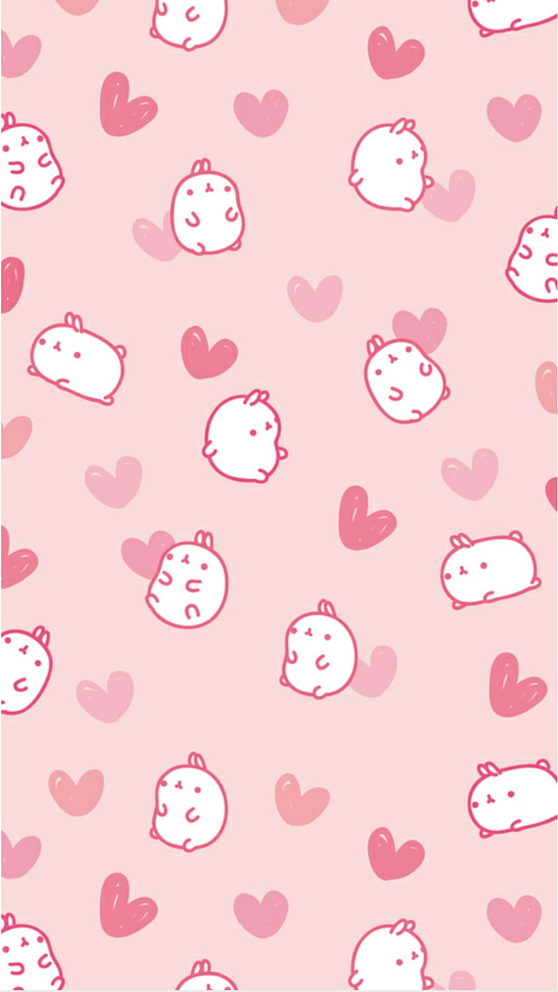 Molang, bunny, cute, HD phone wallpaper | Peakpx