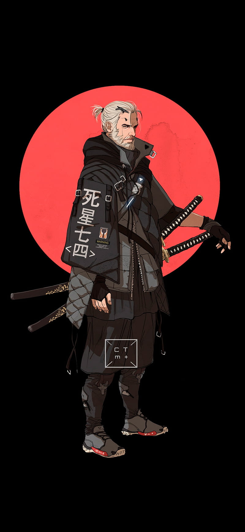 Samurai, japan, ninja, HD phone wallpaper