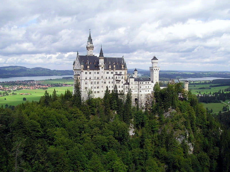 Untitled , neuschwanstein castle, neuschwanstein, germany, druffix castle, HD wallpaper