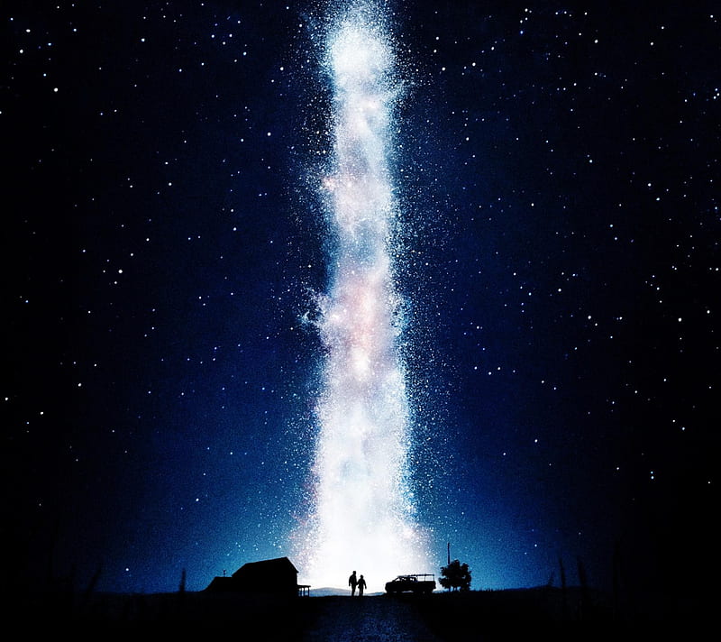 Starry night, 2014, interstellar, matthew mcconaughey, movie, uk, usa, HD wallpaper