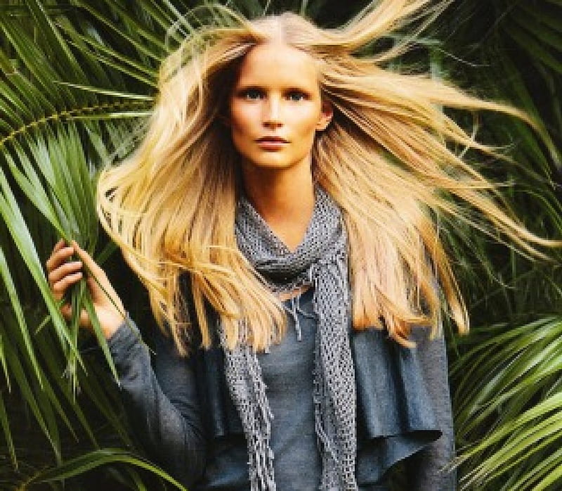 Katrin Thormann gorgeous blonde supermodel, cute, girl, teen, hot, sexy, HD wallpaper