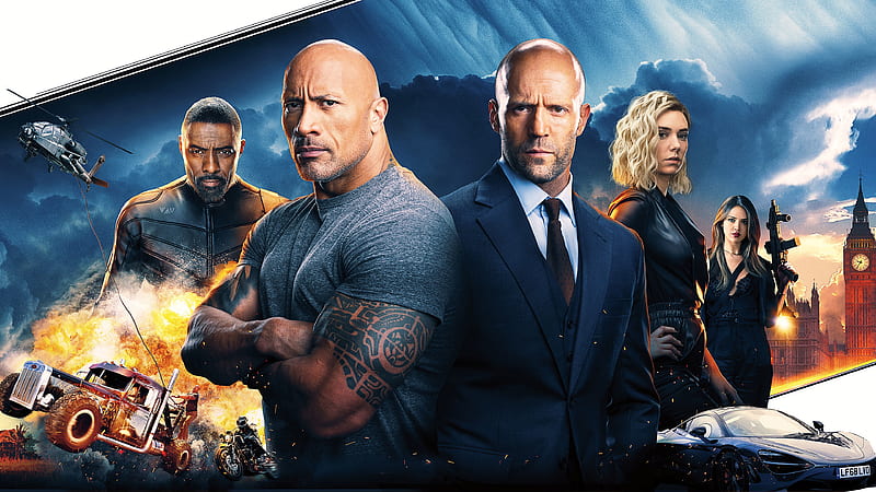 Fast and Furious Hobbs & Shaw, HD wallpaper