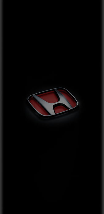 red honda logo black background