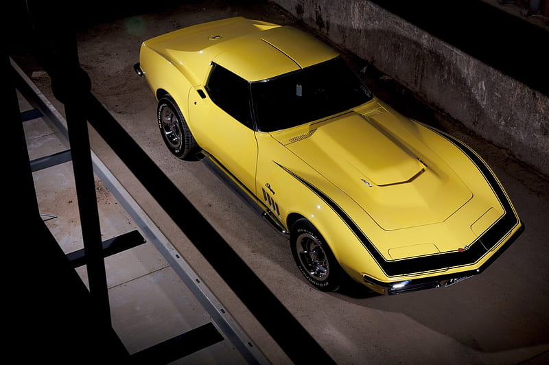 10 Most Valuable Corvettes, Classic, Yellow, ZL1, GM, HD wallpaper