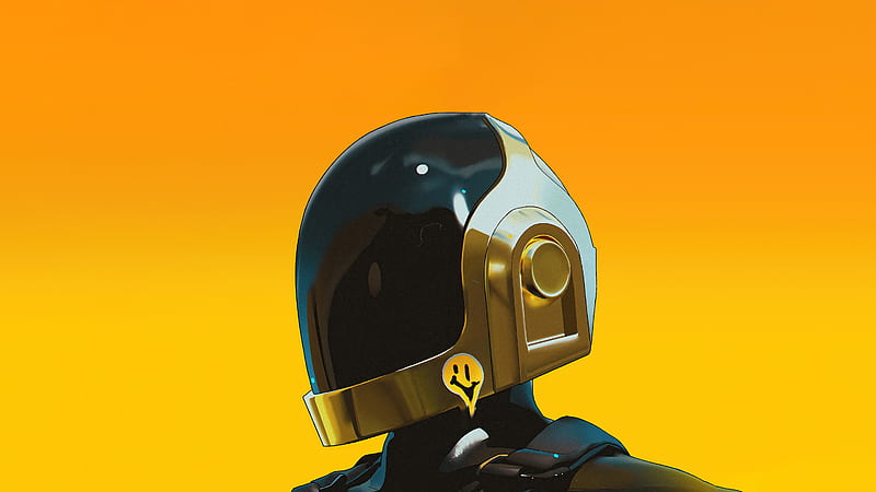Gm08 Daft Punk, daft-punk, music, helmet, artstation, HD wallpaper