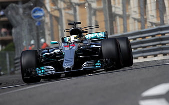 Lewis Hamilton, Formula 1, Mercedes W08, F1, Mercedes AMG Petronas F1 Team, HD wallpaper
