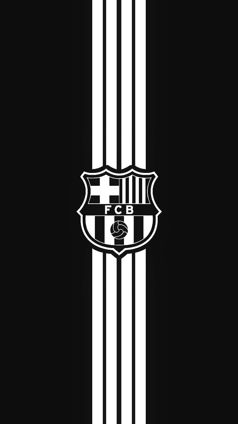 Barca black, barcelona, fcb, football, HD phone wallpaper