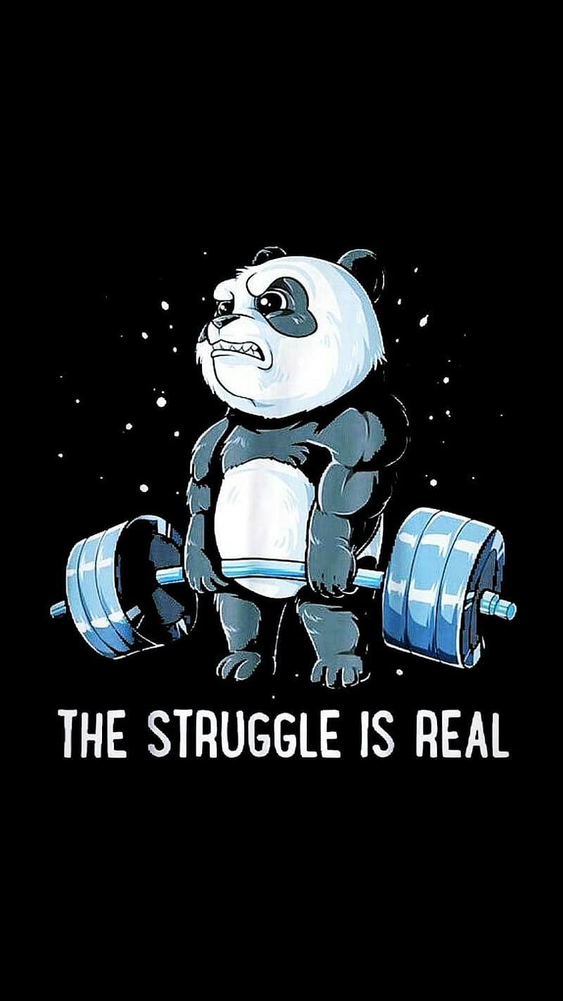 Gym Lover, the struggle is real, the strugle is real, fitness, lover, gym, HD phone wallpaper