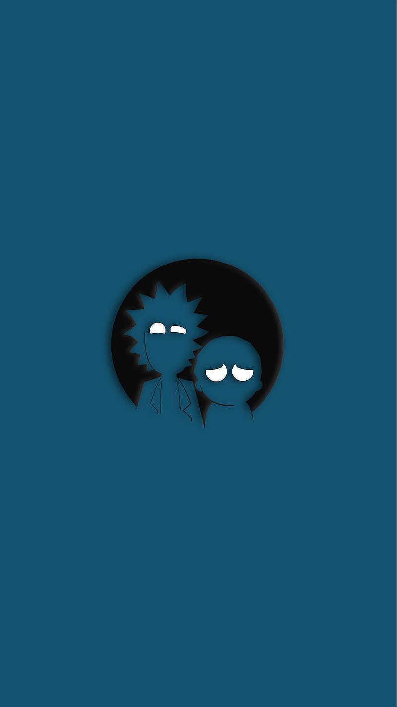 Minimal Rick Morty wallpaper by SteamOn - Download on ZEDGE