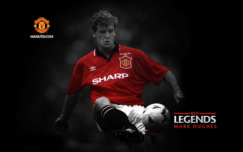 Hughes-Red Legends-Manchester United, HD wallpaper