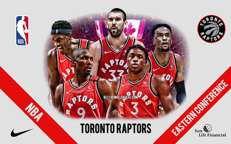 Toronto Raptors, Canadian Basketball Club, NBA, Toronto Raptors logo, basketball, Kyle Lowry, Aron Baynes, Pascal Siakam, Fred VanVleet, HD wallpaper