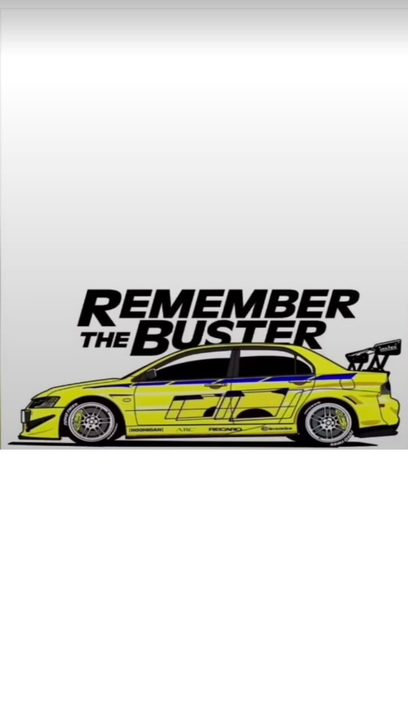Remember the buster , fast and furious, paul walker, HD phone wallpaper