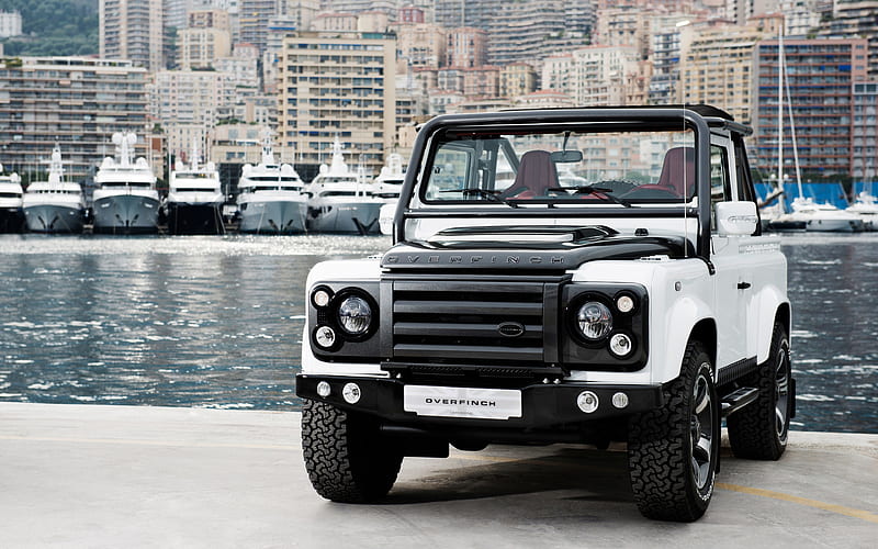 Overfinch, tuning, Land Rover Defender 2017 cars, Defender, Land Rover, HD wallpaper