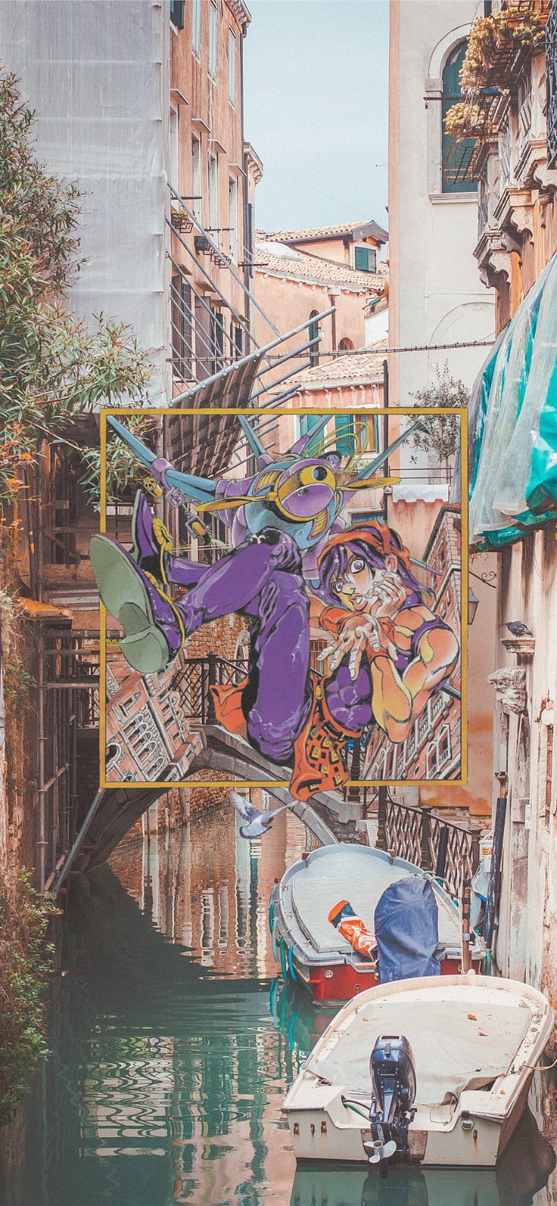 Narancia, aesthetic, jojos, vento, aureo, golden, jojo, anime, wind, HD phone wallpaper