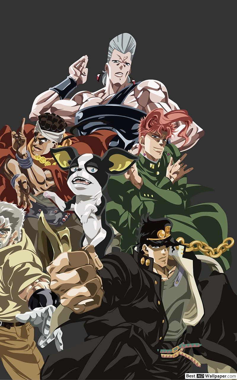 Allstardustcrusaders Jojo Jotaro Anime Manga Part3 Hd Phone Wallpaper Peakpx