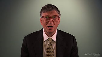 Download Bill Gates Red Art Wallpaper