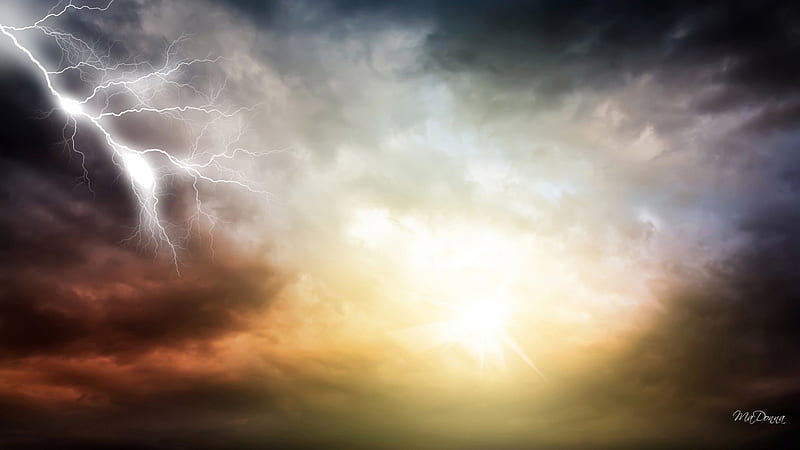 Stormy Sky, frenzied, hostile, cataclysmal, cataclysmic, volatile, clouds, frantic, destructive, electric, mad, sky, storm, combustible, savage, brutal, lightning, ruinous, aggressive, HD wallpaper