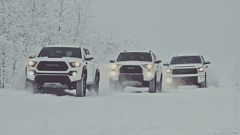 Toyota Tacoma TRD Pro in Snow, HD wallpaper