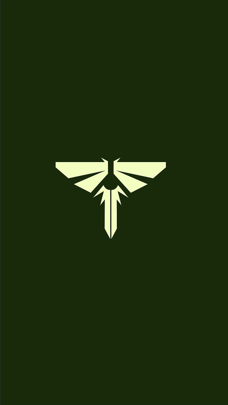 Last of Us, android, game, games, green, logo, minimal, simple, symbol, video game, HD phone wallpaper