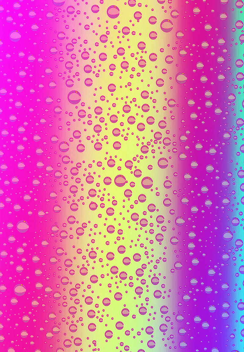 Carbonated Colors, beer, blue, bubbles, fizz, fizzy, pink, rainbow, water, yellow, HD phone wallpaper