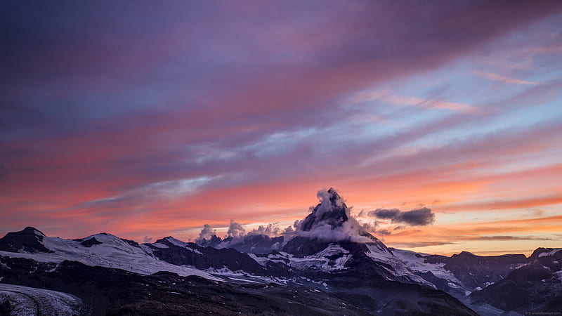 Matterhorn Mountain, matterhorn-mountains, mountains, nature, HD wallpaper