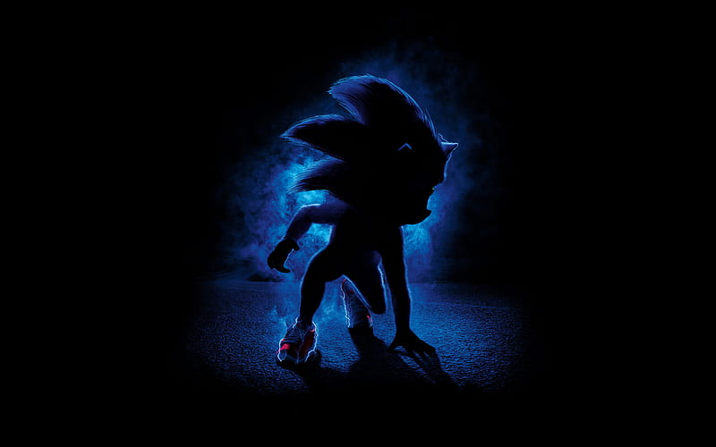 Sonic the Hedgehog, 2020, poster, promotional materials, new cartoons, hedgehog, м, HD wallpaper