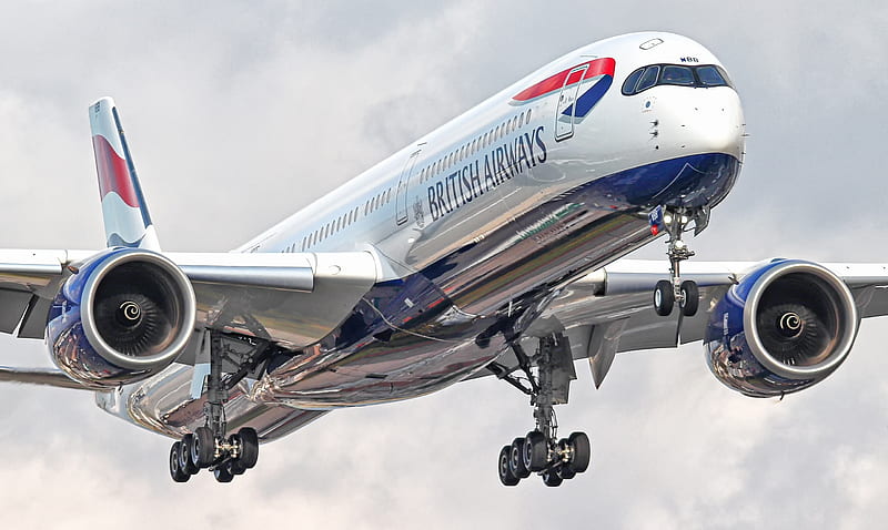 Aircraft, Passenger Plane, Airbus, Vehicles, Airbus A350, HD wallpaper
