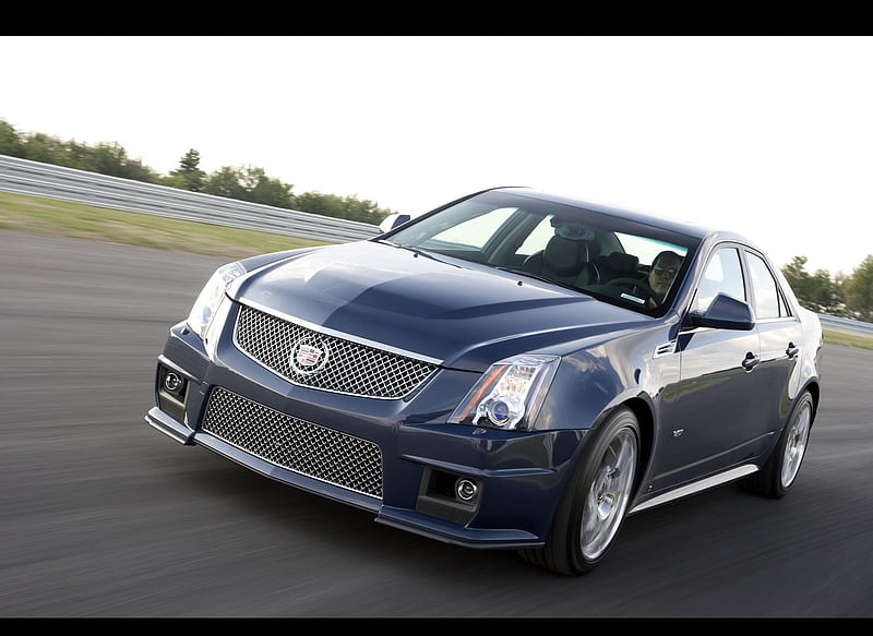 Cadillac Cts V 2010 Front Angle Car Hd Wallpaper Peakpx