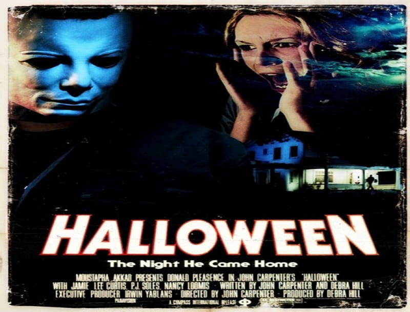 Halloween, Michael Myers, Horror, Jamie Lee Curtis, HD wallpaper