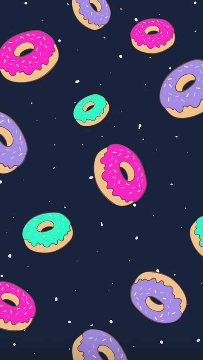 Donas, purple, world, HD phone wallpaper Donas, purple, world, HD phone wallpaper