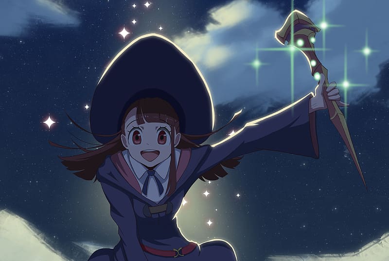 Anime Little Witch Academia Akko Kagari Amanda O'Neill Atsuko Kagari Diana  Cavendish Lotte Yanson Sucy Manbavaran (1080x1920) Mobile W…