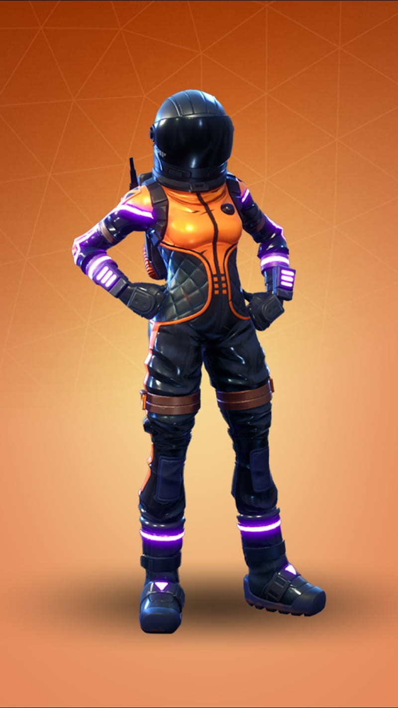 Fornite spacer, rider, robot, HD phone wallpaper | Peakpx