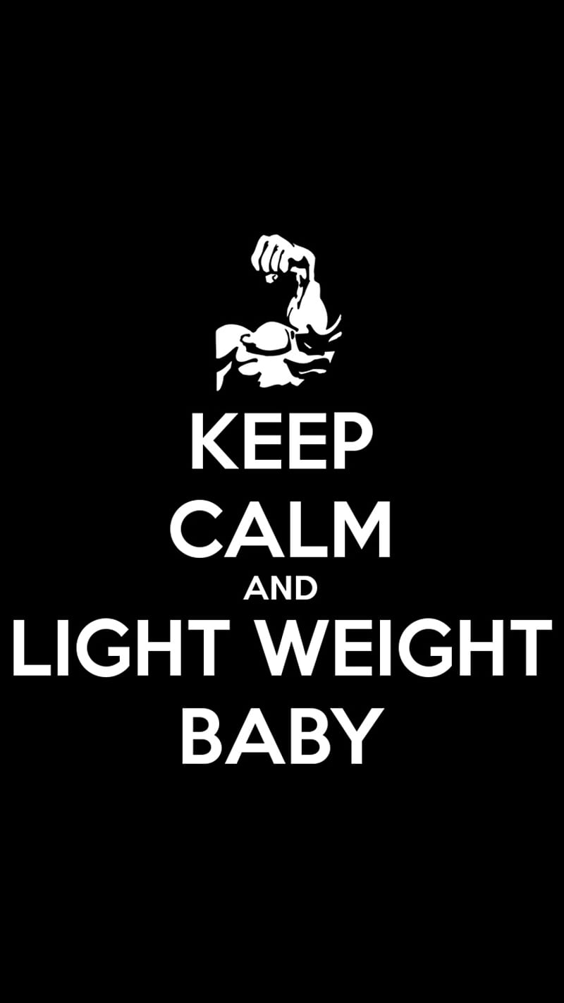 Light Weight Baby, academia, body, bodybuild, calm, coleman, keep, olympia, roonie, the king, HD phone wallpaper