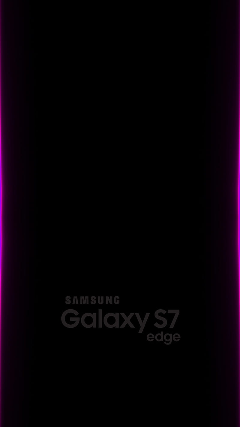 s7 edge purple logo, edge , galaxy s7 edge, samsung, HD phone wallpaper