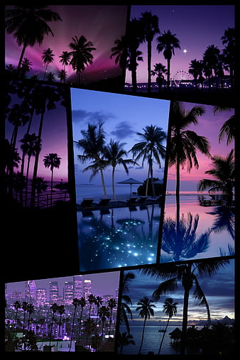 Hd Purple Collage Wallpapers Peakpx