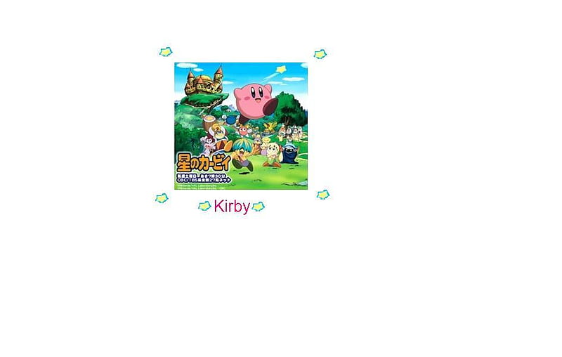kirby of the stars\kirby stars, pink puffball, kirby, anime, HD wallpaper