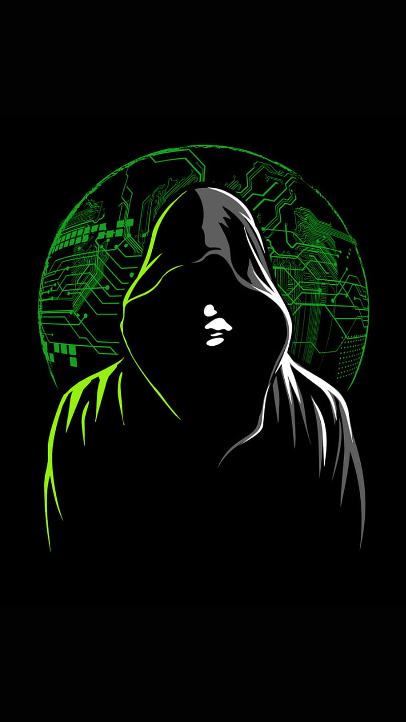 Hacker, black hat, code, computer, hack, hacking, mask, script, virus, HD phone wallpaper