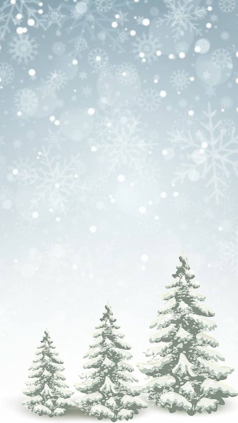 white holiday wallpaper