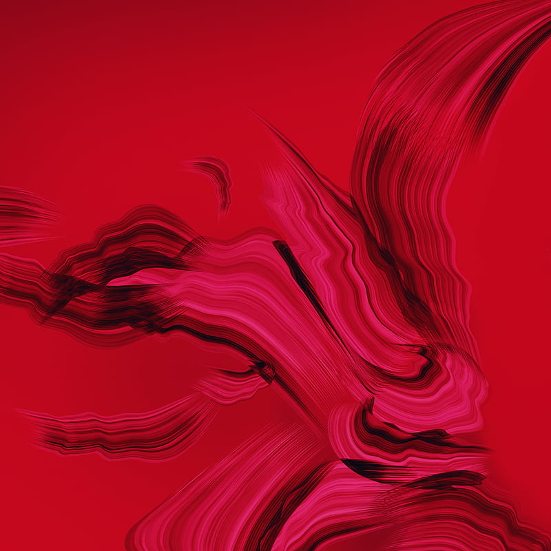 Nova 2s, abstract, android, background, huawei, pattern, red, stoche, HD phone wallpaper